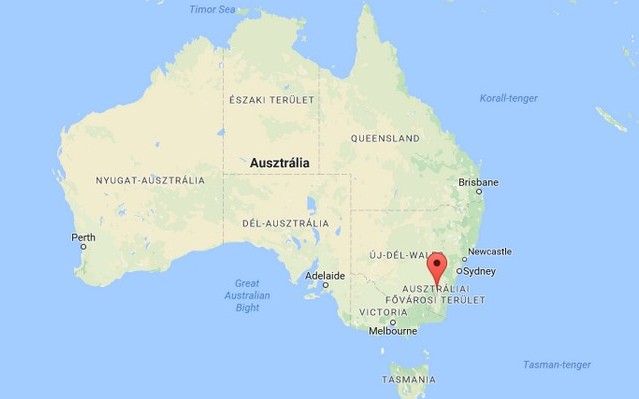 Ausztrália fővárosa Canberra