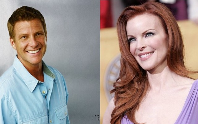 Doug Savant és Marcia Cross