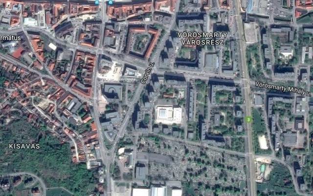Melyik magyar nagyváros műholdképe ez?