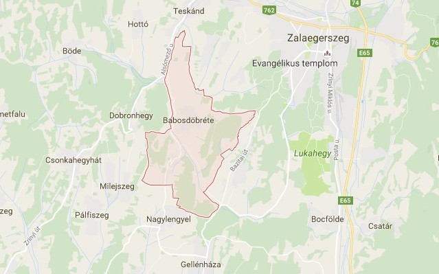 Babosdöbréte: község Zala megyében
