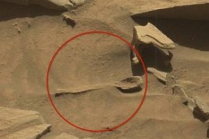 A fotó valóban a Marson készült, és bizonyíték, hogy valaki(k) már jártak ott.
