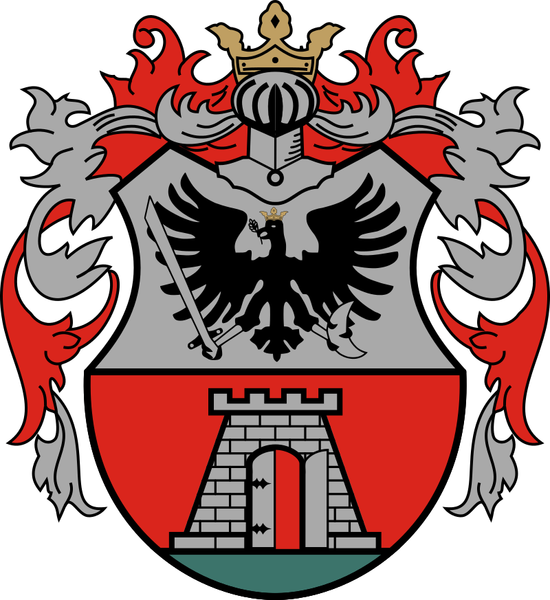 Melyik magyar nagyváros címere látható a képen?