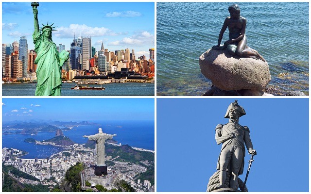 Felismered ezeket a világhírű szobrokat?