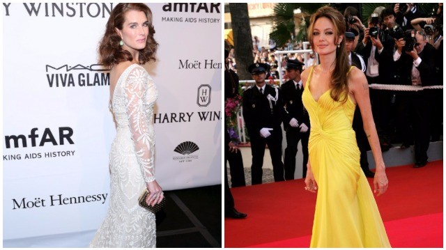 Ki lehet a magasabb: Brooke Shields vagy Angelina Jolie?