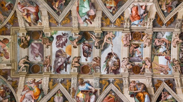Kinek a remekműve, a Vatikánban található Sixtus-kápolna mennyezetfreskója?