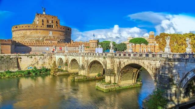 Róma melyik folyó mellett található?