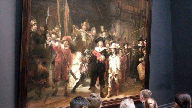 Kinek az alkotása az Éjjeli őrjárat című festmény? (Az amszterdami Rijksmuseumban látható.)