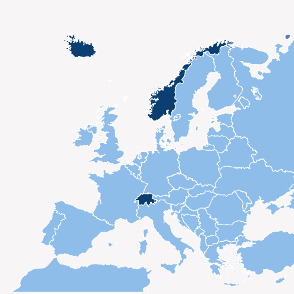 EFTA tagországok