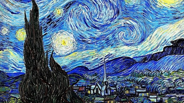 Melyik híres festőnek az alkotása a Csillagos éj?