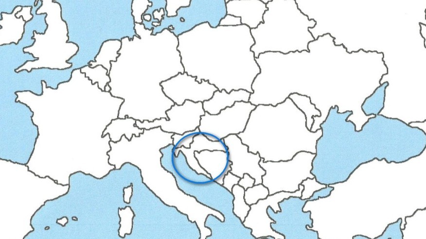 Melyik ország a kékkel bekarikázott terület?
