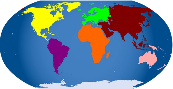 Melyik a legkisebb kontinens?