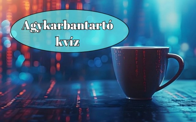 Agykarbantartó kvíz - Tornáztasd meg az agyad ezzel az új villámkvízzel