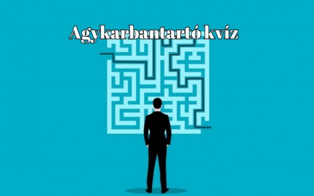Most erre az agytornára van szükséged! Átmozgat, felfrissít, szórakoztat - Napi agykarbantartó kvíz