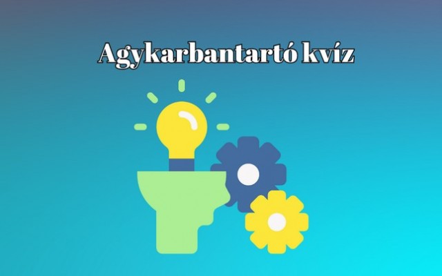 Agykarbantartó kvíz - Az emberek fele tudja csak hibátlanul kitölteni ezt az agykarbantartó kvízt!