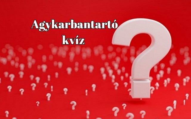 Ezt a kvízt csak a legkiválóbb játékosok játsszák le hiba nélkül - Új agykarbantartó kvíz