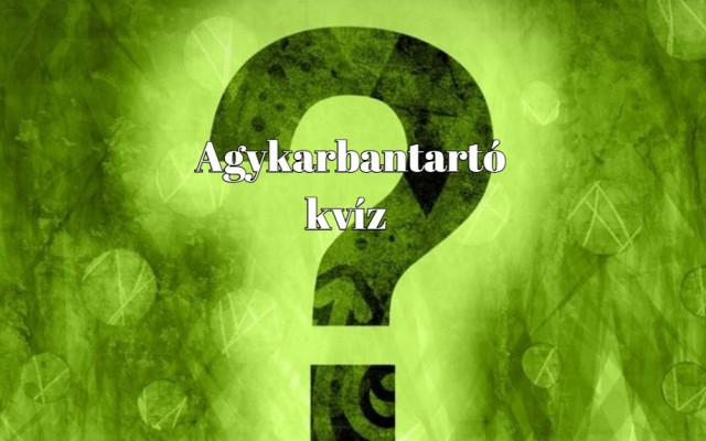 Ha a válaszok legalább fele helyes, akkor bizony vered az átlagot - Friss napi kvíz