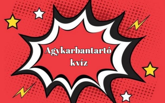 Friss zsenimérő kvíz érkezett. Ne titkold el előlünk a válaszokat! Játszd le most!