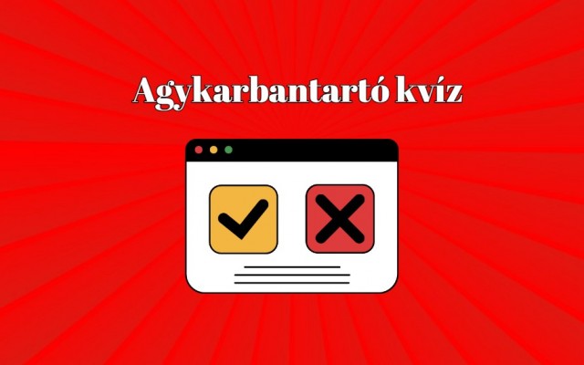 Új kvíz érkezett! - Száz emberből csak néhány tudja legalább 70 %-osra teljesíteni ezt a napi kvízt