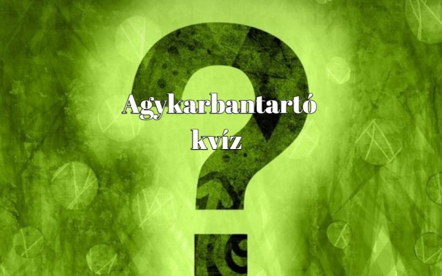 Napi kvíz - Közel tökéletes, 8 pontos eredménnyel bizonyíthatod rátermettséged ezen a napi kvízen