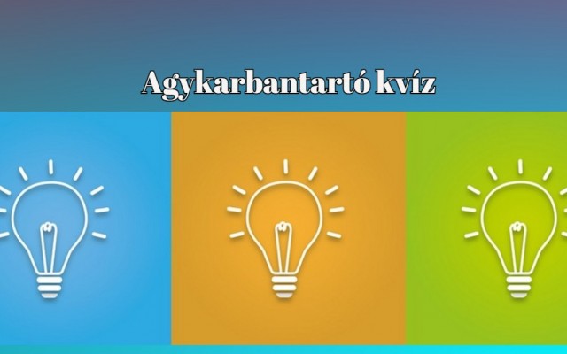 Napi kvíz - Ha a kérdések legalább felére helyesen válaszolsz, elégedett lehetsz magaddal
