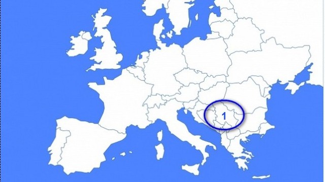 Melyik ország az, amelyet bekarikáztunk a térképen?