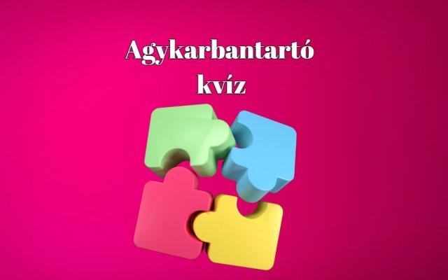 Az eredetei agykarbantartó visszatért! Napi friss kvíz és pontgyűjtés – Ne maradj le!
