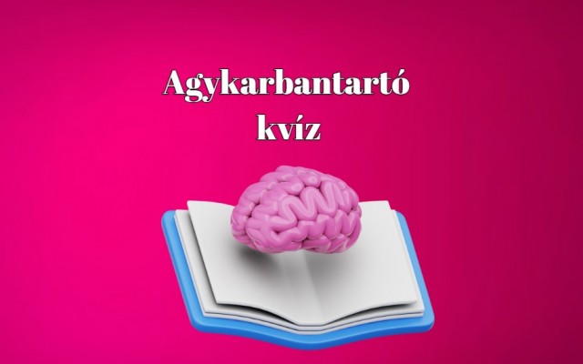 Napi agykarbantartó: Ha több mint 60%-ot teljesítesz ebben kvízben, akkor a legjobbak között vagy