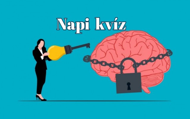 Napi kvíz - Szellemi torna, mely kikapcsol és felfrissít