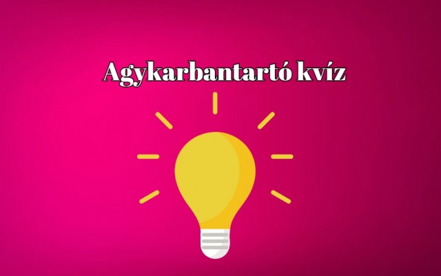 Nyolc kérdés, melyre a válaszok ott vannak a fejedben - Friss napi kvíz