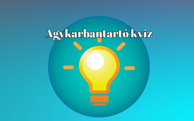 Csak az igazi kvízrajongók tudják a helyes választ! - Te köztük vagy? - Napi agykarbantartó kvíz