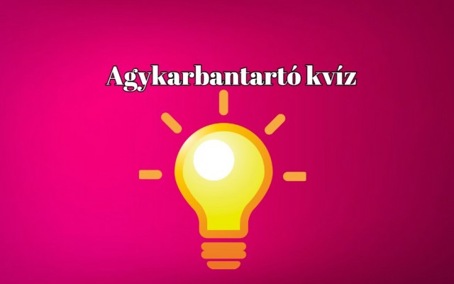 Gyere és mutasd meg, mennyire briliáns az elméd. Ha elérsz legalább 6 pontot, király vagy!