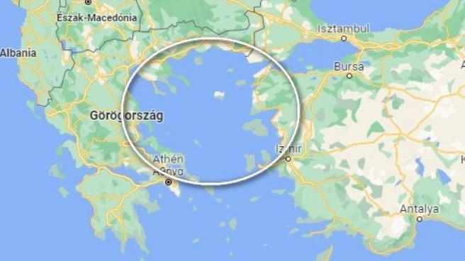 A Földközi-tenger egyik nyúlványa, mely a görög félsziget és Kis-Ázsia között helyezkedik el