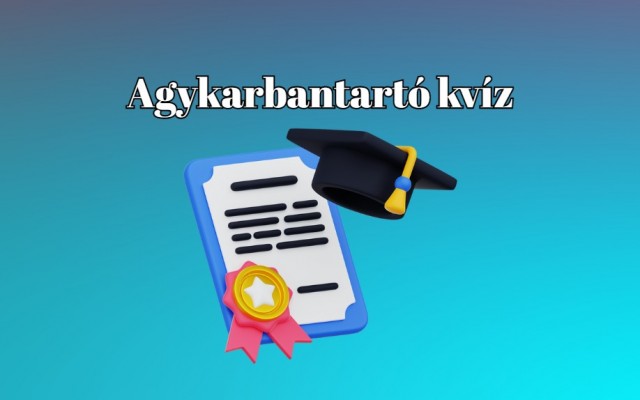 Napi kvíz: A kvízek királya megérkezett! Friss agykarbantartó kvíz következik