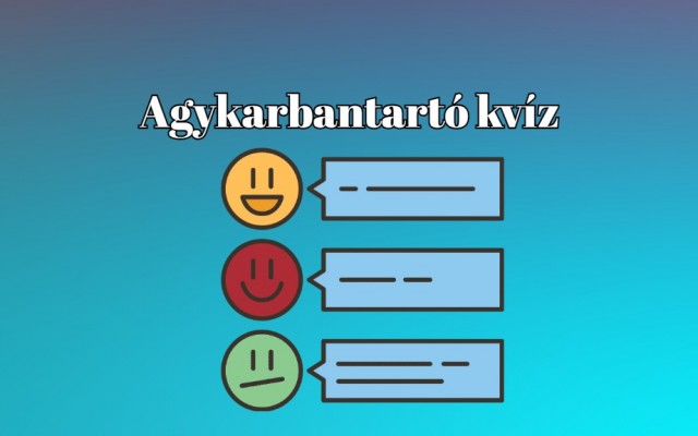 Friss napi kvíz: száz emberből ötven tud legalább 6 pontot elérni ezzel az agykarbantartó kvízzel