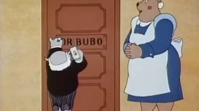 Melyikük NEM a Dr. Bubó rajzfilm-sorozat szereplője?