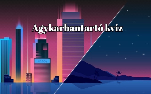 Friss napi agykarbantartó kvíz: A  legjobb játékosok legalább 5 kvízkérdésre jó választ adnak