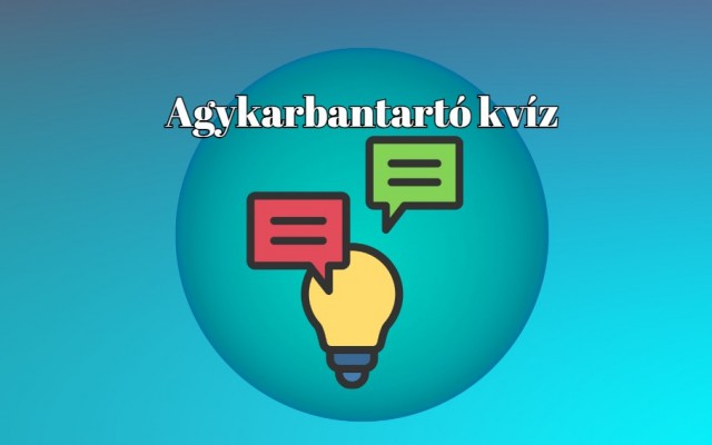 Ebben a villámgyors napi kvízben legalább 80 százalékos eredményt illik elérned