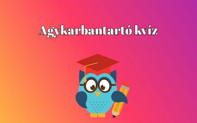 Agykarbantartó napi kvíz, ha friss kihívásokat keresel - Ne hagyd hát ki!