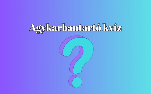 Magas lehet az IQ-d, ha elérsz legalább 6 pontot ebben a vegyes tudású kvízben