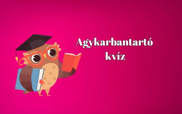 Agykarbantartó kvíz - Az emberek fele nem tudja sikeresen megoldani ezt a kvízt. Neked sikerül?
