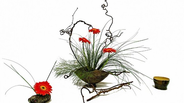 Melyik ország az ikebana hazája?