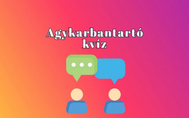 Okosabb vagy az átlagnál? Tedd próbára magad ezzel a napi kvízzel és gyűjts be 8 pontot