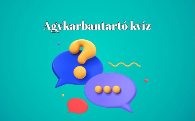 Agyserkentő kvíz – Ha 6 pontot szerzel, kiemelkedően okos lehetsz