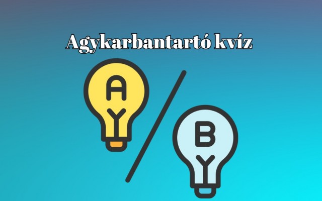 Agykarbantartó napi kvíz, kvízmestereknek! - Fűszerezd meg a napod ezzel a gyors kvízzel