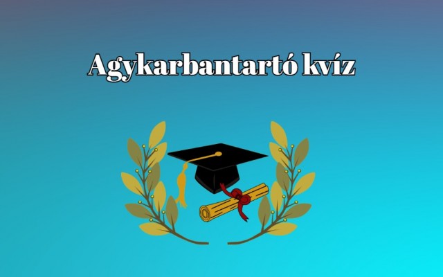 Napi kvíz, melyben 100 emberből csak 50 tud legalább 7 pontot elérni