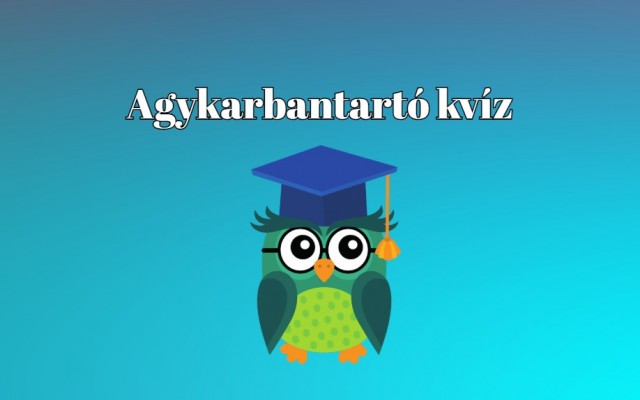 KVÍZ! - Megy legalább 5 helyes válasz? Villámgyors napi kvízünk a szellem frissen tartásának záloga