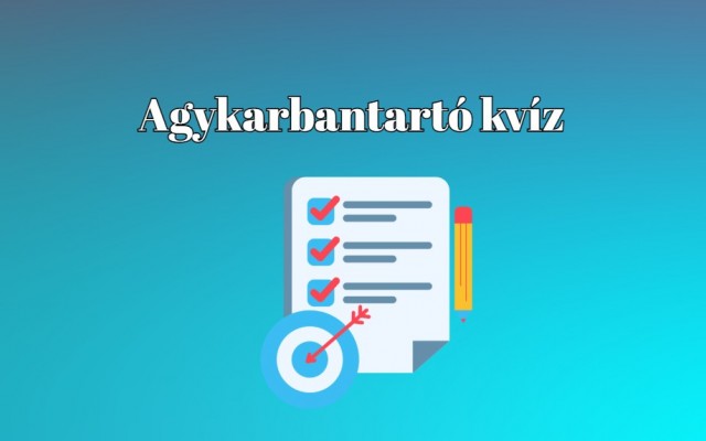 Okosabb vagy az átlagnál? Tedd próbára magad ezzel a napi kvízzel és gyűjts be legalább 8 pontot