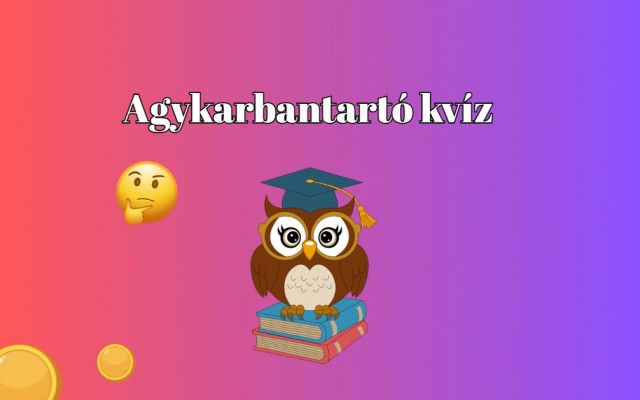 Napi kvíz - A legtöbben öt jó válasznál többet nem adnak ezekre az egyszerű kvízkérdésekre