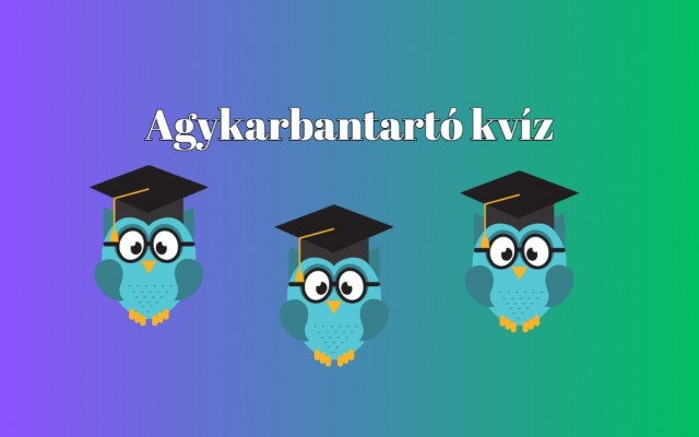 A legjobb kvízjátékosok legalább 6 kérdésre helyes választ adnak - Új agykarbantartó kvíz érkezett!