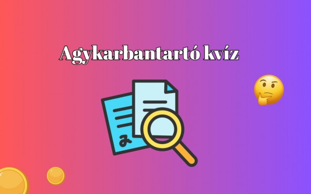 Agykarbantartó kvíz: Ha a válaszok legalább fele helyes, akkor már teljesítetted az átlagot